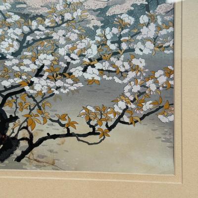 LOT 141L: Vintage Asian Artwork: Landscape Scenes