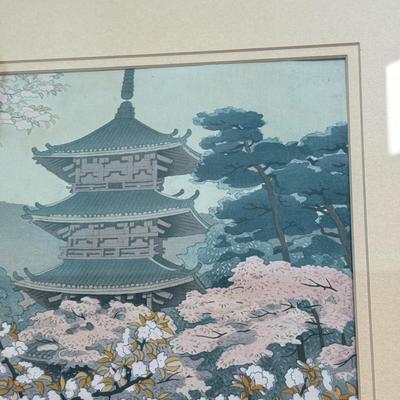 LOT 141L: Vintage Asian Artwork: Landscape Scenes