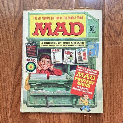 LOT 142L: 1960s-1970s Vintage Mad Magazines
