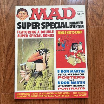 LOT 142L: 1960s-1970s Vintage Mad Magazines