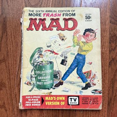 LOT 142L: 1960s-1970s Vintage Mad Magazines