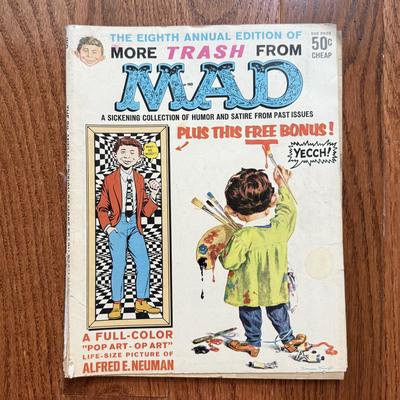 LOT 142L: 1960s-1970s Vintage Mad Magazines