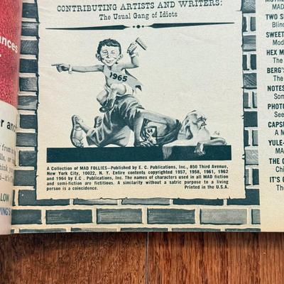 LOT 142L: 1960s-1970s Vintage Mad Magazines