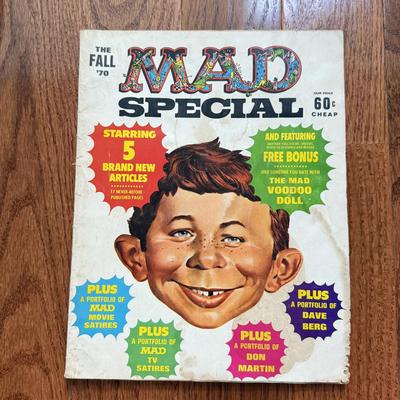 LOT 142L: 1960s-1970s Vintage Mad Magazines