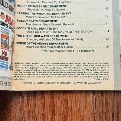 LOT 142L: 1960s-1970s Vintage Mad Magazines