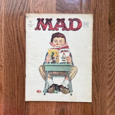 LOT 143: 1960s Vintage Mad Magazines