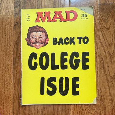 LOT 143: 1960s Vintage Mad Magazines