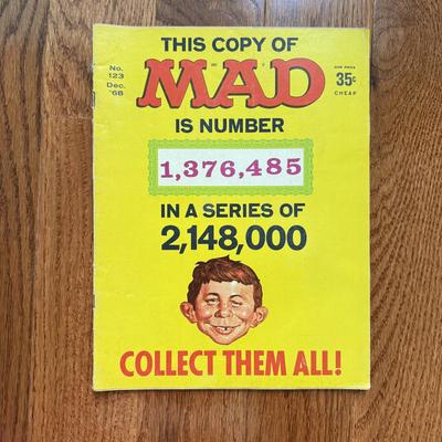 LOT 143: 1960s Vintage Mad Magazines