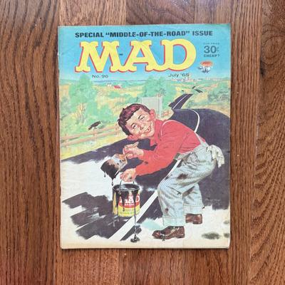 LOT 143: 1960s Vintage Mad Magazines