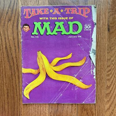 LOT 143: 1960s Vintage Mad Magazines