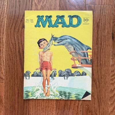 LOT 143: 1960s Vintage Mad Magazines