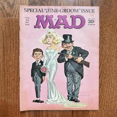 LOT 143: 1960s Vintage Mad Magazines