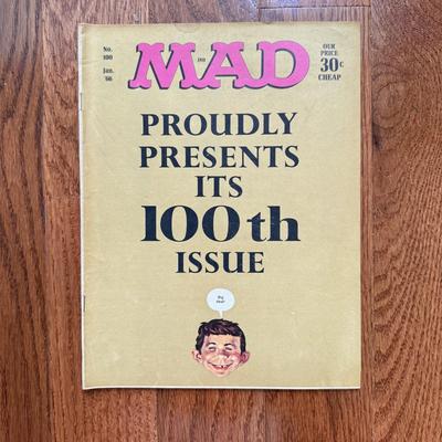 LOT 143: 1960s Vintage Mad Magazines