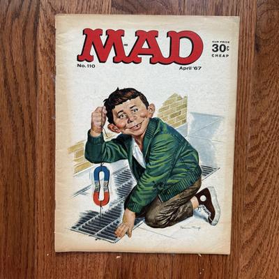 LOT 143: 1960s Vintage Mad Magazines