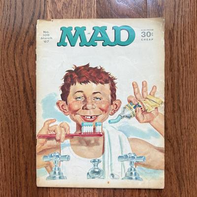 LOT 143: 1960s Vintage Mad Magazines
