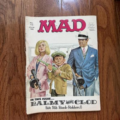 LOT 143: 1960s Vintage Mad Magazines