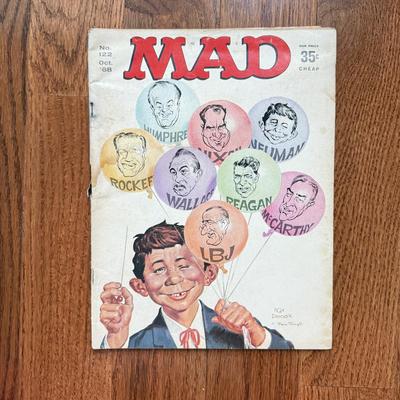 LOT 143: 1960s Vintage Mad Magazines