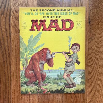 LOT 143: 1960s Vintage Mad Magazines