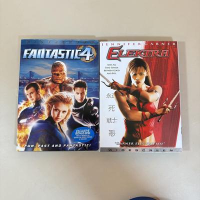 LOT 148D: Superhero DVDs: Spider-man Trilogy, Kick-Ass, Hellboy & More
