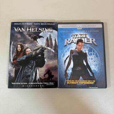 LOT 148D: Superhero DVDs: Spider-man Trilogy, Kick-Ass, Hellboy & More