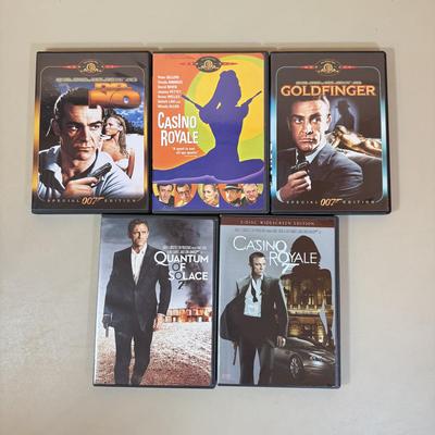 LOT 149D: 007 James Bond DVD Collection