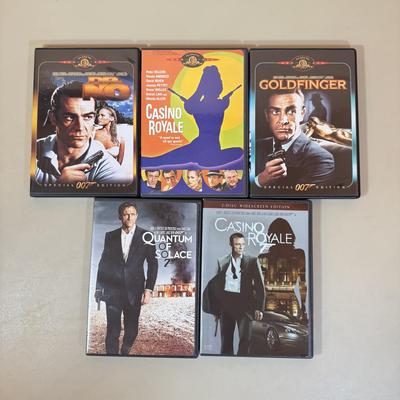 LOT 149D: 007 James Bond DVD Collection