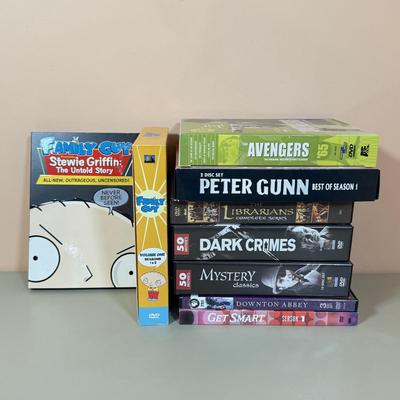 LOT 150D: TV Show DVDs: Family Guy, Avengers & More
