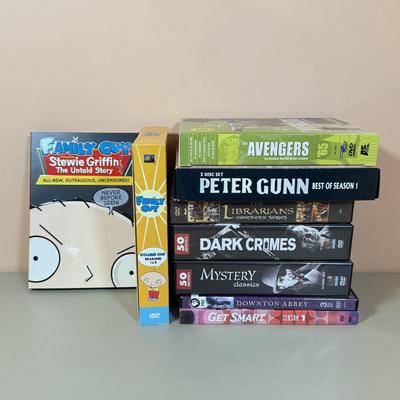 LOT 150D: TV Show DVDs: Family Guy, Avengers & More