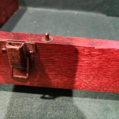 Vintage Wooden Machinist Jeweler Chest