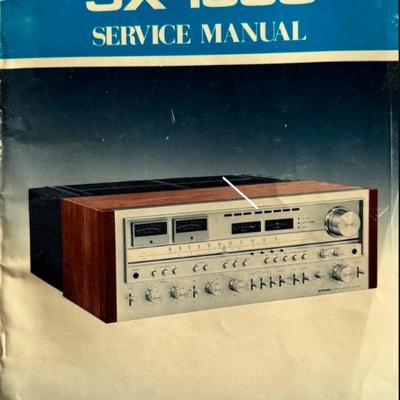 pioneer sx 1980 vintage stereo receiver