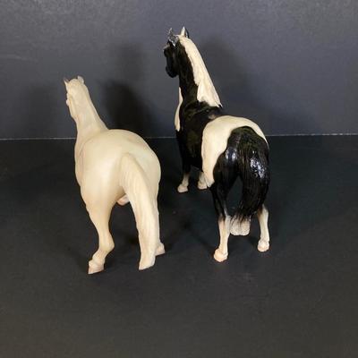 LOT 244: Collection of Black and White Breyer Molding Co. Horse Figurines