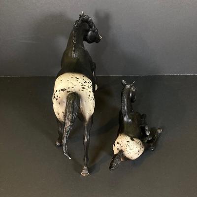 LOT 244: Collection of Black and White Breyer Molding Co. Horse Figurines