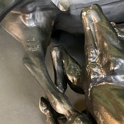 LOT 244: Collection of Black and White Breyer Molding Co. Horse Figurines