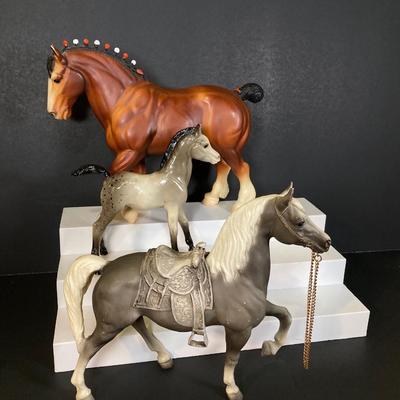 LOT 245: Breyer Molding Co. Horse Figurine Collection