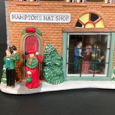 LOT 246: Decorative Villages - Dept. 56, Lemax and Victorian Village - "Knottinghill Church", Mill Creek Crossing, Garage...