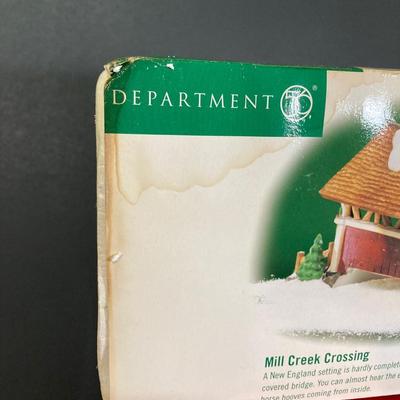 LOT 246: Decorative Villages - Dept. 56, Lemax and Victorian Village - "Knottinghill Church", Mill Creek Crossing, Garage...