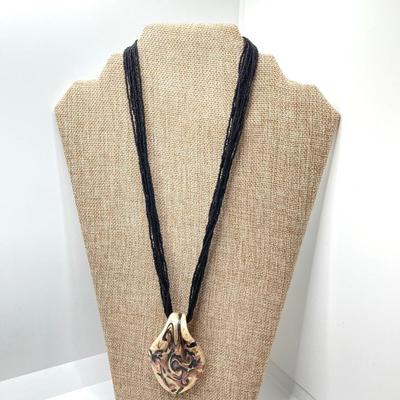 LOT 249: Premier and Made in Murano Glass Seed Bead Pendant Jewelry Collection
