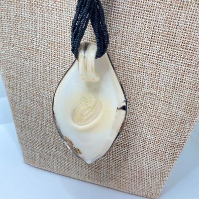 LOT 249: Premier and Made in Murano Glass Seed Bead Pendant Jewelry Collection