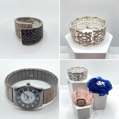 LOT 251: Collection of Fashion Jewelry - Ellen Tracy and More