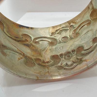 LOT 257: Pair of Gorham Sterling 1150 Napkin Rings, TW 43.00g