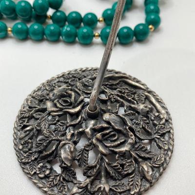 LOT 259: Asian Themed Collection and Beaded Necklaces - Monet Included