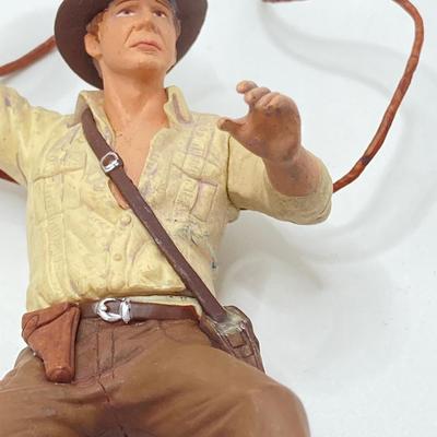 LOT 262: Vintage Darth Vader Mask, Star Wars Trilogy VHS Set, Hallmark Batman / Indiana Jones Ornaments and "The Menacing...