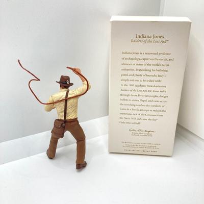 LOT 262: Vintage Darth Vader Mask, Star Wars Trilogy VHS Set, Hallmark Batman / Indiana Jones Ornaments and "The Menacing...