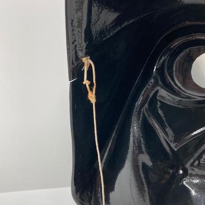 LOT 262: Vintage Darth Vader Mask, Star Wars Trilogy VHS Set, Hallmark Batman / Indiana Jones Ornaments and "The Menacing...