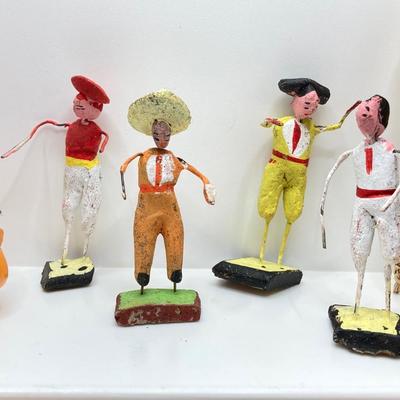 LOT 264: Large Collection of Figurines - Mexican Folk Art, Native American and More