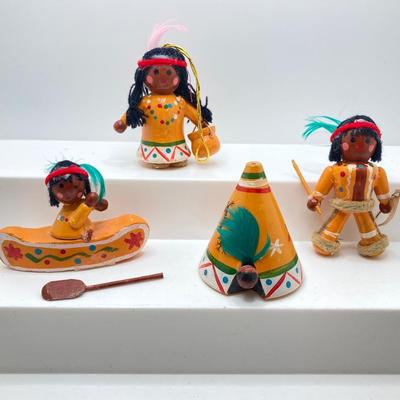 LOT 264: Large Collection of Figurines - Mexican Folk Art, Native American and More