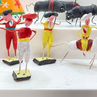 LOT 264: Large Collection of Figurines - Mexican Folk Art, Native American and More