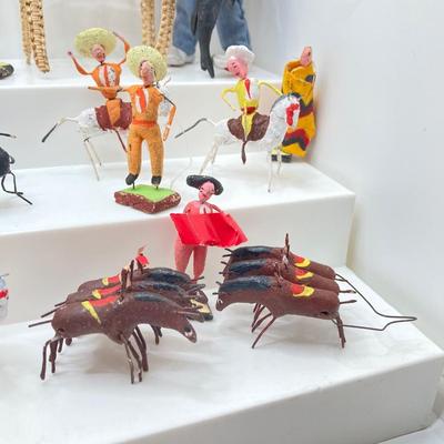 LOT 264: Large Collection of Figurines - Mexican Folk Art, Native American and More