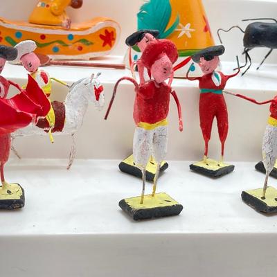 LOT 264: Large Collection of Figurines - Mexican Folk Art, Native American and More