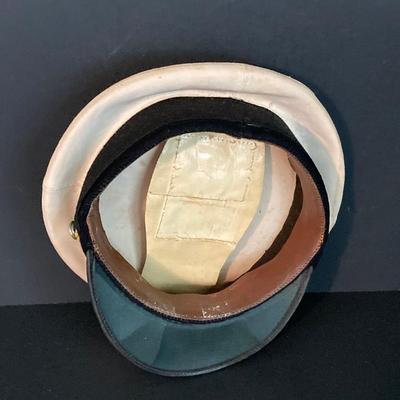 LOT 267: Collection of Three Vintage Captain Style Hats - Kuenzel Bros Philadelphia and More